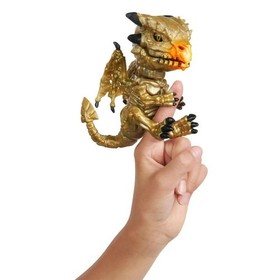 WowWee Fingerlings Untamed Goldrush Dragon Limited Edition Brand New Sealed