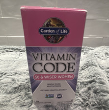 Garden of Life Vitamin Code 50 & Wiser Women ...