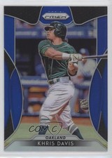 2019 Panini Prizm Tier II Blue Prizm Khris Davis #102 03rx