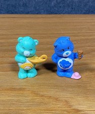 Lot of 2 - Care Bears 2 Toy Wish Bear and Grumpy Bear 1983-84 Vintage