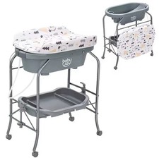 Portable Baby Changing Table  Foldable Bath Station  All-in-One Nursery Care