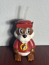 Buc-ees Cup 3D 7  Beaver Plastic Travel Drink, Lid, Bendy Straw, Sippy, Nice 