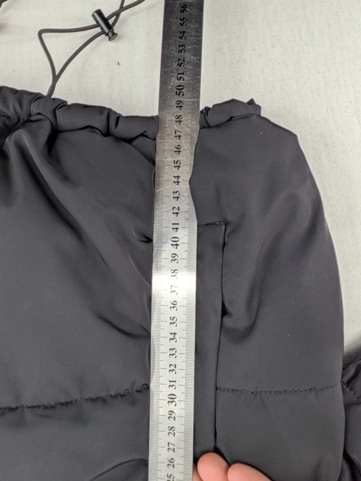 H&M Divided Damen Pufferjacke Gr S Schwarz Cropped Steppjacke Winterjacke image 9