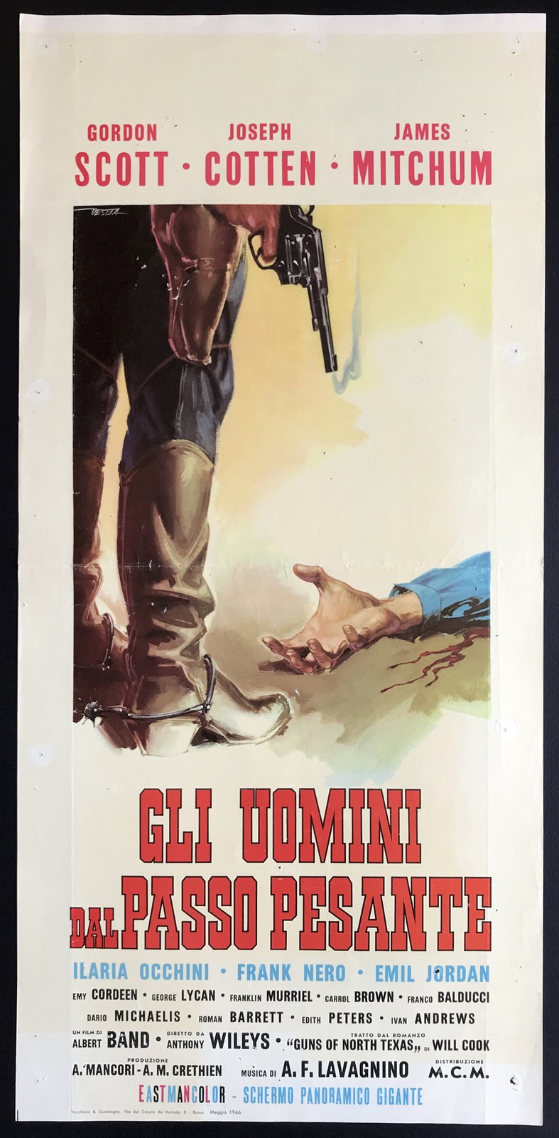 Locandina di Gli uomini dal passo pesante (1965)