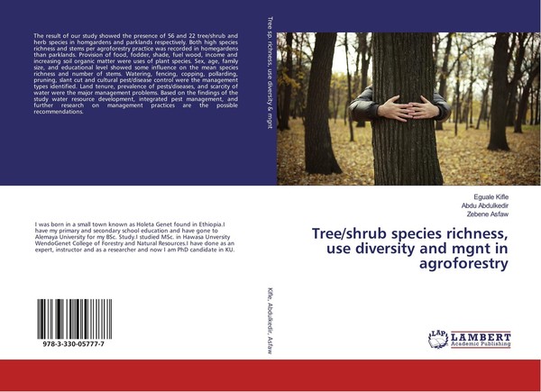 Tree/Shrub Species Richness, Use Diversity And Mgnt In Agroforestry Zebene Asfaw-image