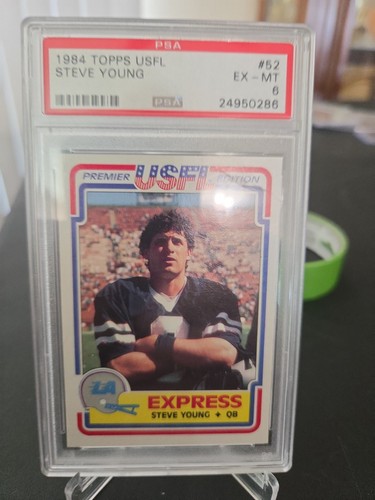 1984 Topps USFL - Steve Young #52 (RC)