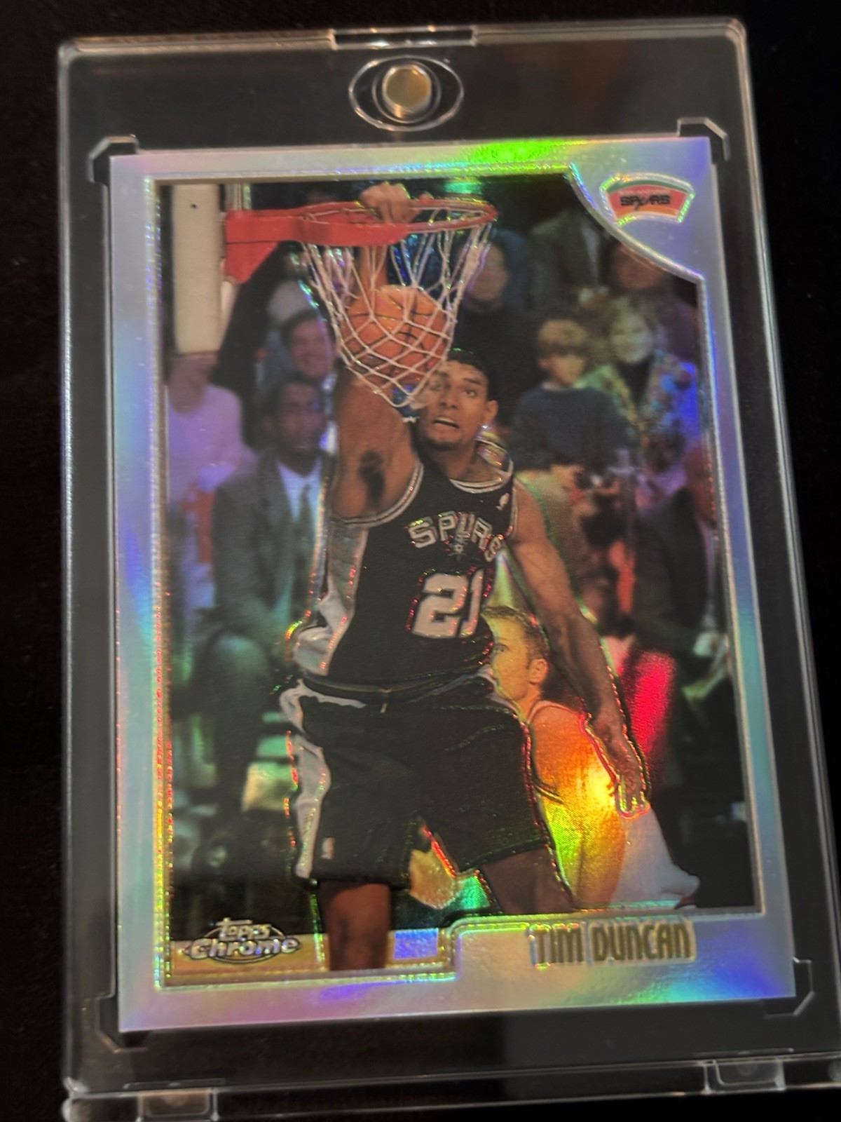 1998-99 Topps Chrome - Tim Duncan #49 Refractor