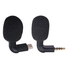 Smartphone Video Mini Microphone Mic Type-c/3.5mm Plug Support Multiple Device