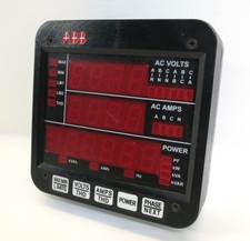 Electro Industries Model P-34 Power Meter Display Module AC Volts Amps ABB