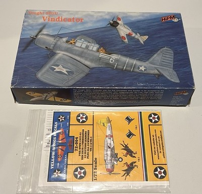 HiPM 1:48 Scale U.S. Navy Vought SB2U Vindicator model kit # 48-001