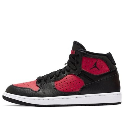 Size 14 Nike Air Jordan Access Black Gym Red White Mens Basketball AR3762-006