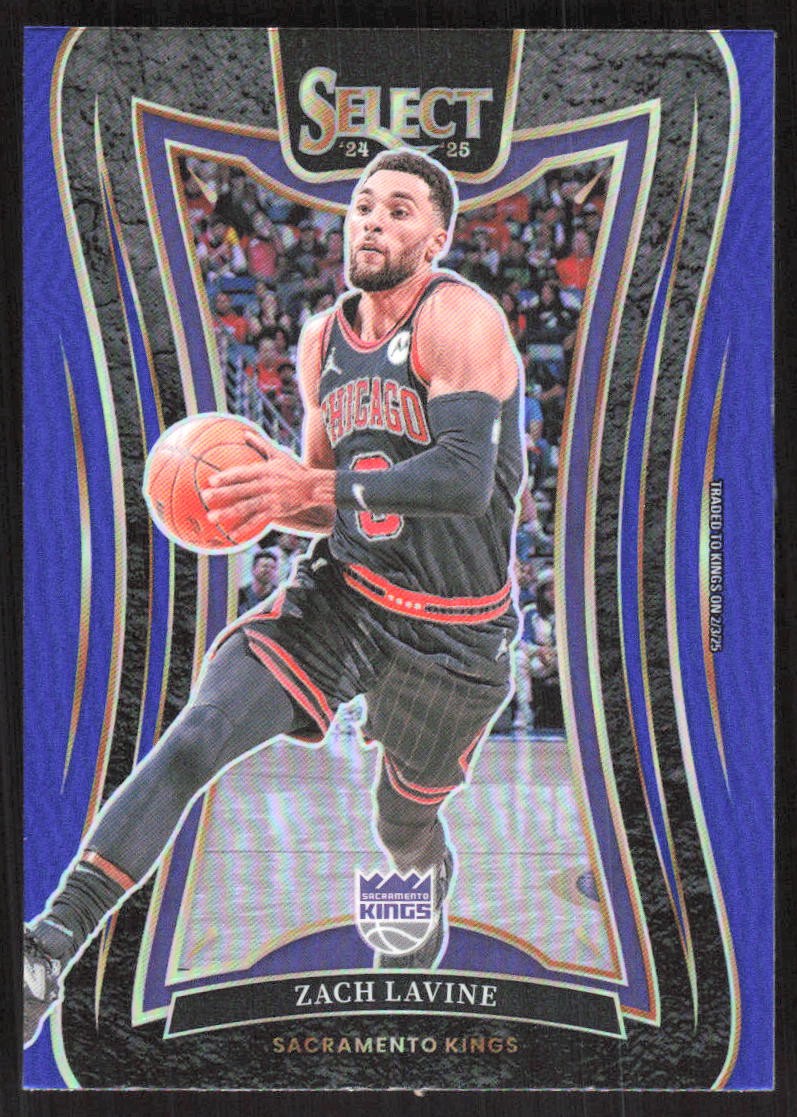 4456K 2024-25 Panini Select #325 Zach LaVine Blue Prizm | eBay