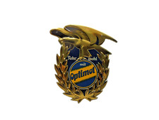 Fahr wohl mit Optimol original Embleme Plakette Blechschild für Motorraum