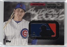 2015 Topps MLB Silhouetted Batter Logo Pin Manufactured Relic Anthony Rizzo 2tj