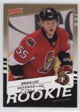 2008-09 Upper Deck Victory Rookie Gold Brian Lee #243 Rookie RC 0a4