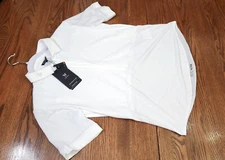 Horse Pilot, New, Aeromesh short sleeve polo shirt, White, Extra Large XL