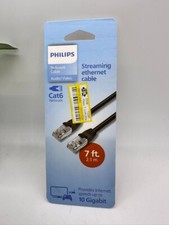 Philips 7' Cat6 Streaming Ethernet Cable - Black