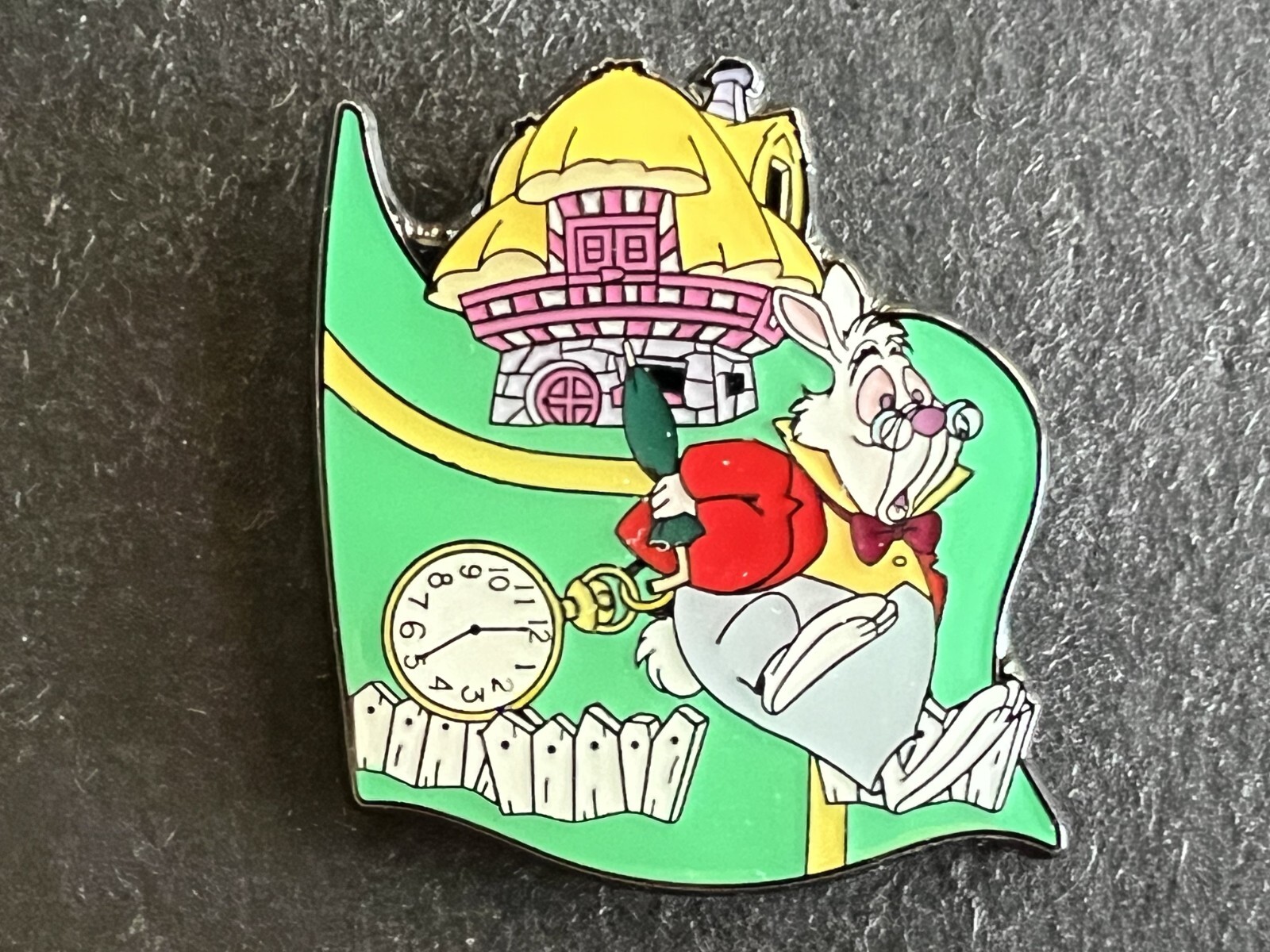 Loungefly White Rabbit - Alice In Wonderland Puzzle - Mystery Disney Pin 168517