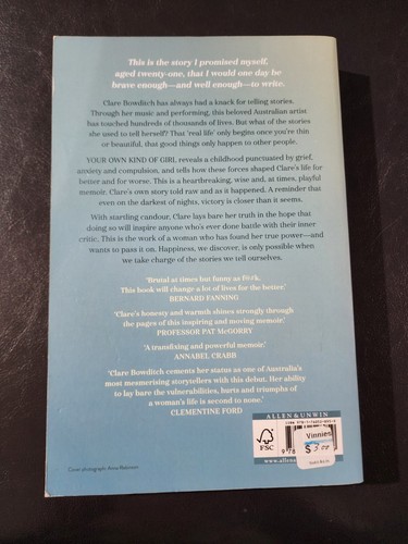 Your Own Kind of Girl de Clare Bowditch - Libro de bolsillo - Imagen 2 de 2