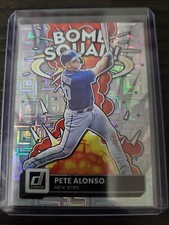 2022 Panini Donruss Pete Alonso Bomb Squad Vector Parallel Mets #BS-7