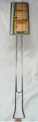 ROME'S ORIGINAL Chrome Plated Steel S'More Maker (NEW)