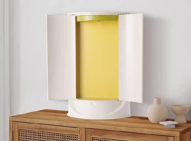 SGI Soka Gakkai Compact Buddhist altar COSMO White Color made in