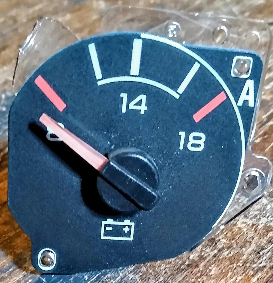 94-97 Dodge Ram Truck 1500 2500 3500 Voltage Ammeter Amp Charging Gauge OEM - Image 3 of 4