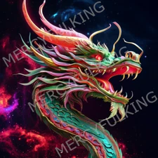 Dragon - Digital AI Art Image (4k HD) High Resolution Print Download