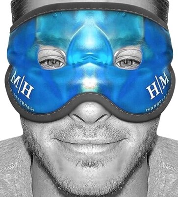 Cooling Eye Mask -Hangover Mask- Reusable Gel Eye Mask Cold Pack -Our Ice