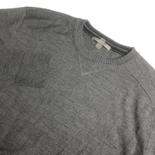 Smartwool Men's Large Gray Sweater Crew Neck Wool Blend