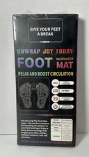 Unwrap Joy Today with Foot Massager Mat Relax and Boost Circulation - New