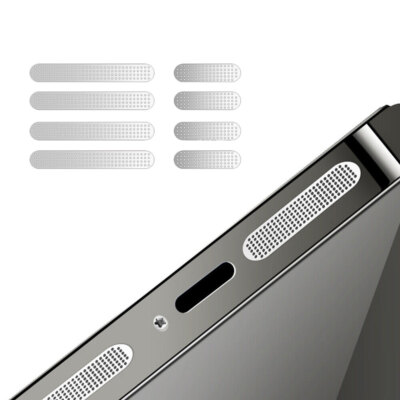 Phone Dustproof Net Sticker Speaker Mesh For iphone 12 13 14 mini pro pro  max