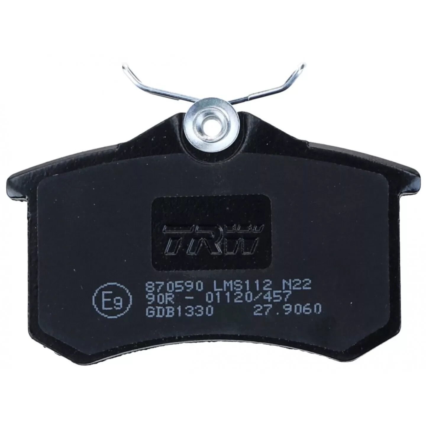 Jeu de 4 plaquettes de frein TRW GDB1330 pour essieu avant de voiture