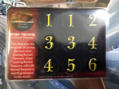 Pirates Crimson Coast ''Buried Treasure'' #094    X1