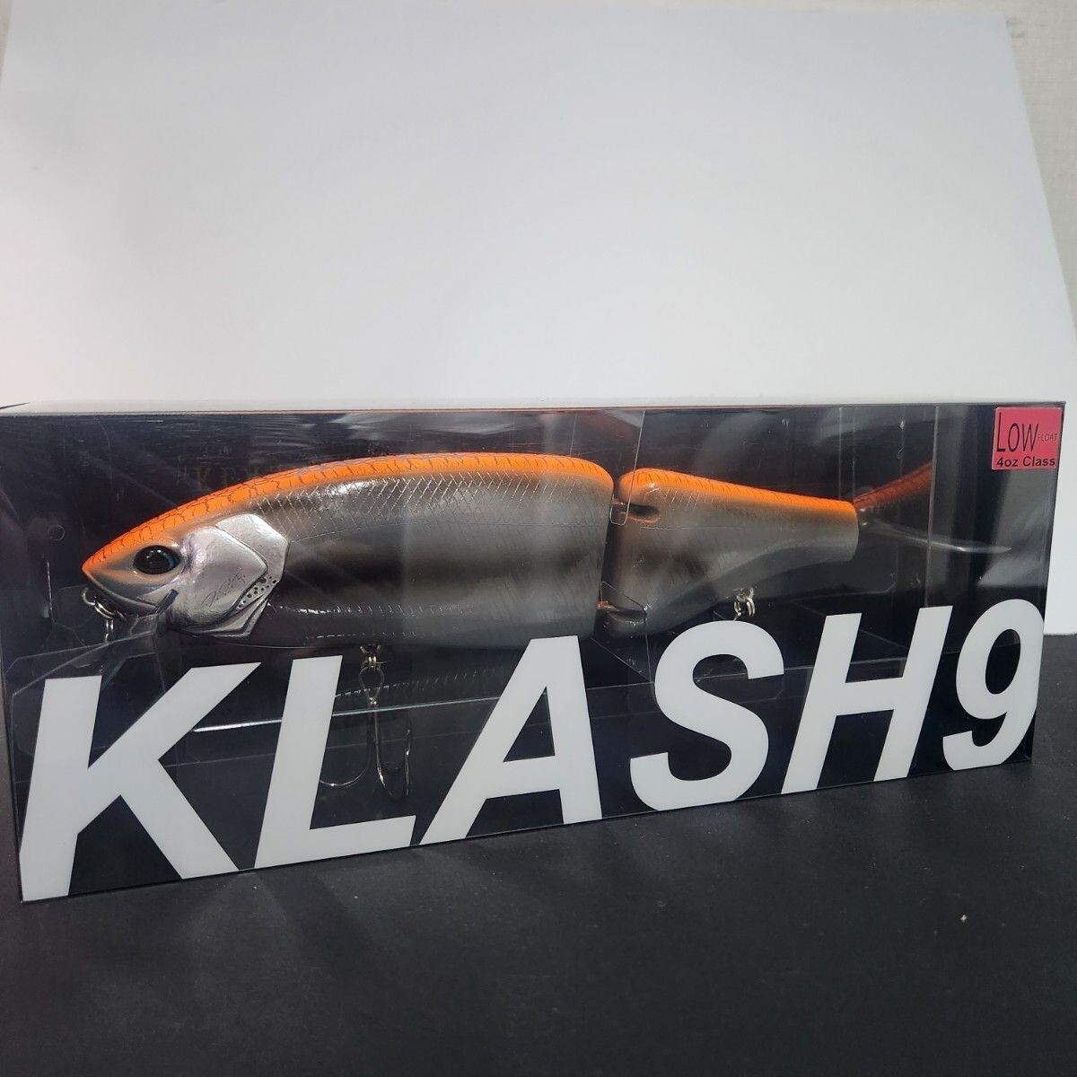 DRT KLASH9 CRACK WORK ORANGE Color 4oz Big Swimbait Low Float NEW Japan - Image 2