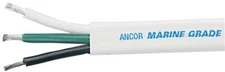 Ancor Wire, 100' 12/3 Triplex Flat Wht/Black/Grn 131310