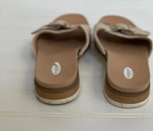 Zapatos sandalia Dr. Scholl's para mujer beige suela de goma talla 6 sin caja Foto 4 de 4