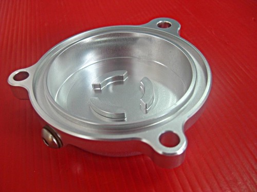 Fit YAMAHA SR500SR250 XT500ST550 TT500XT600 SRX OIL FILTER COVER CNC ALLOYSILVER - Picture 4 of 6