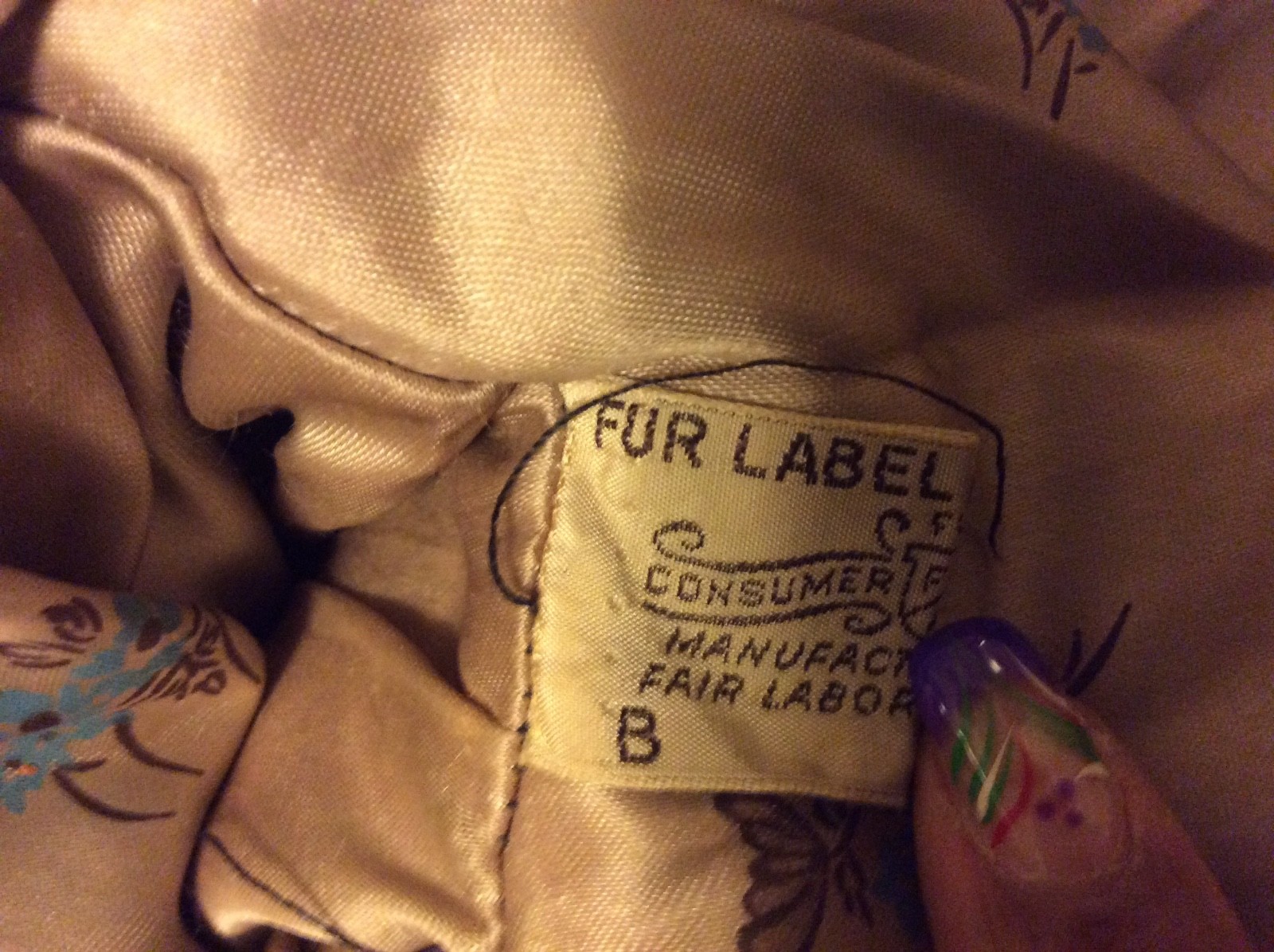 Fur Label Authority Coat Brownish Red Size Large Very Nice! | eBay