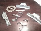 Vintage Scarf Clips/Hair Clips — photo 3