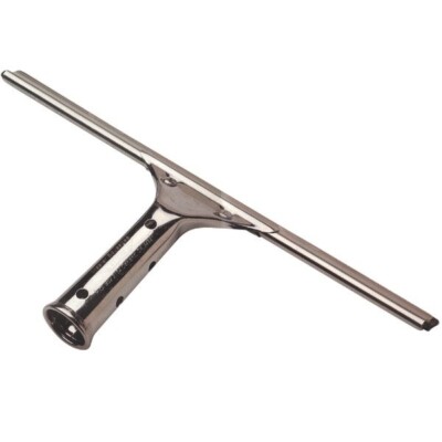 (12)- Ettore Original 14 In. Streak-Free Rustproof Replaceable Rubber Squeegee