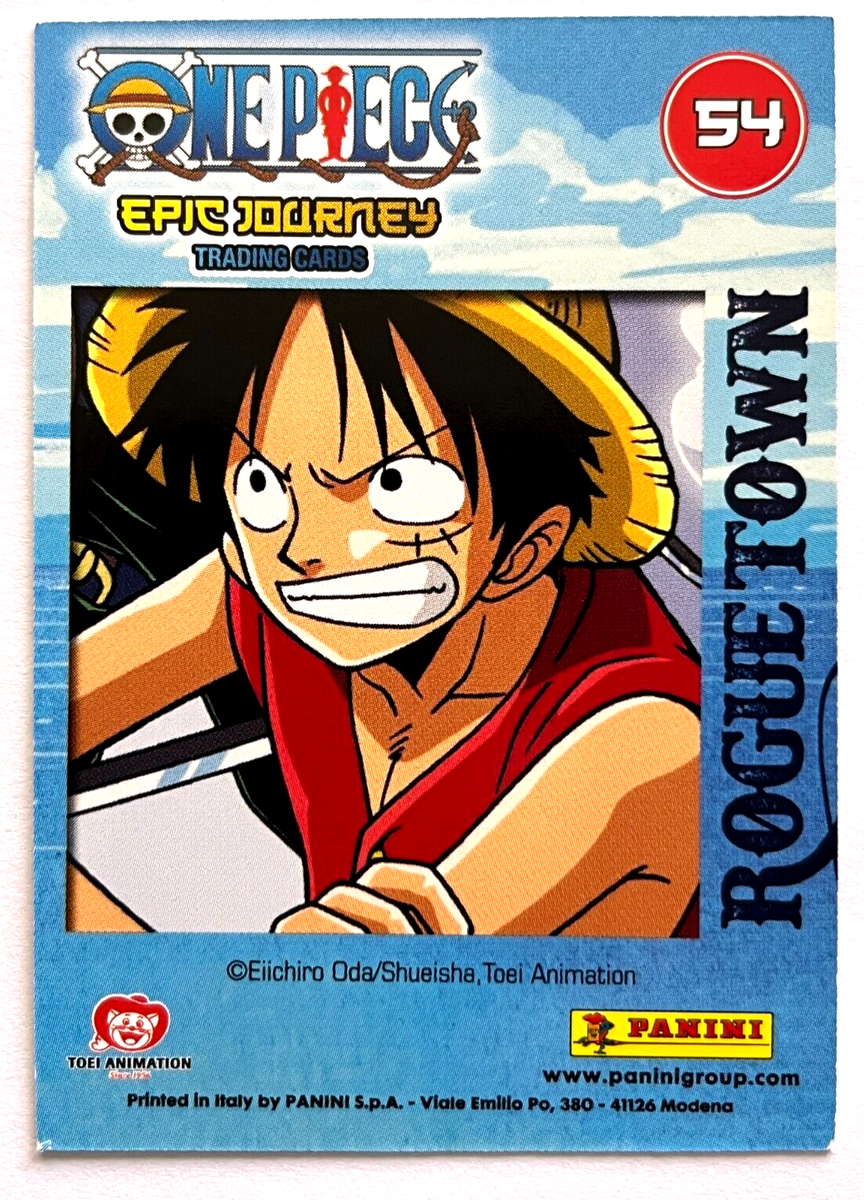 2022 ONE PIECE Epic Journey Panini Card #054 MONKEY D´LUFFY VS