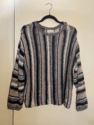 Urban Outfitters Striped Knit Sweater Colorful Pullover Size Small