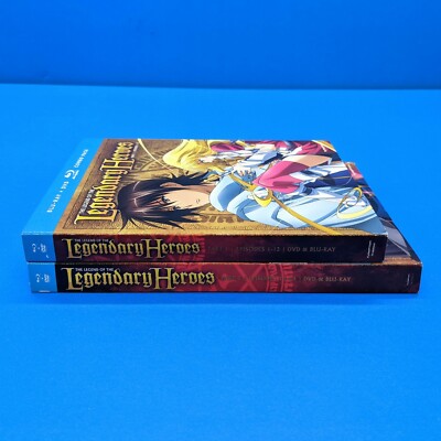 The Legend of the Legendary Heroes Part 1 & 2 Limited Edition Blu