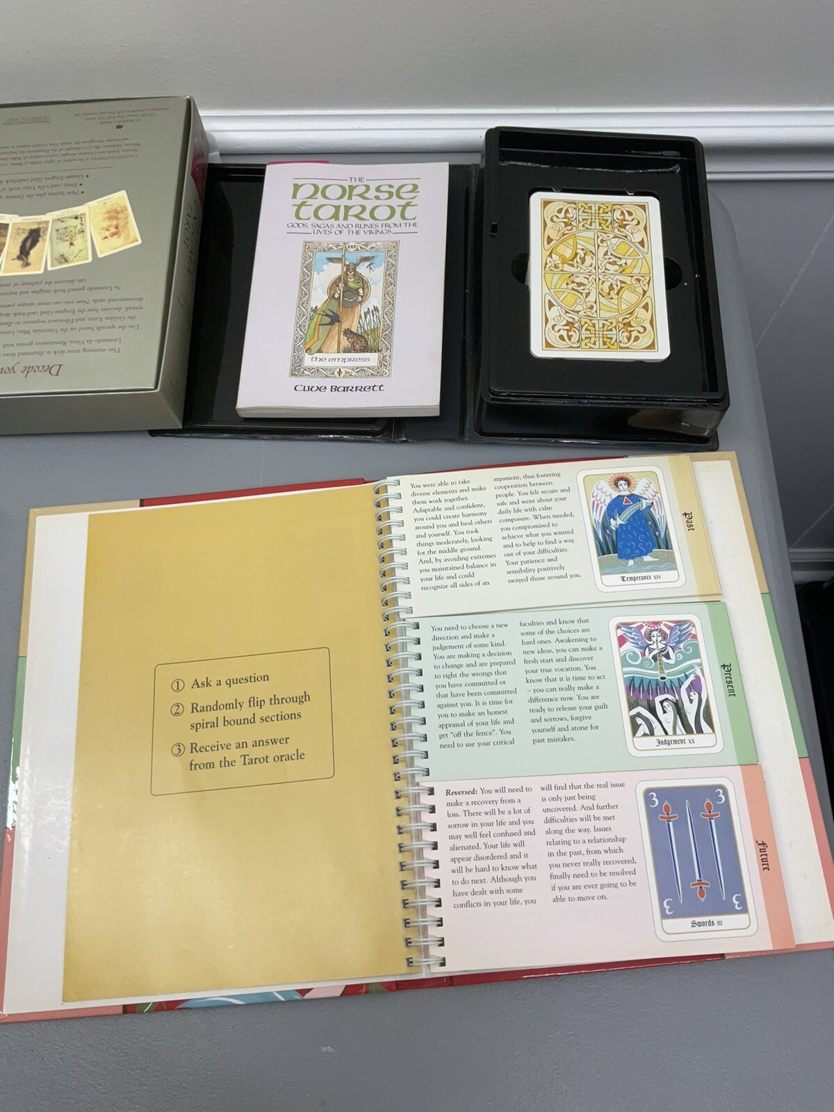 Lot Of 5 Vintage Tarot Cards eBay