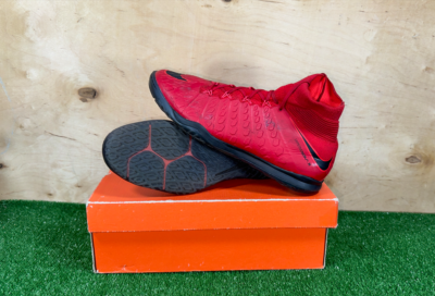 NIKE IDスパイクレッド/カモフラージュ 金具 25cm MID オーダー Nike HypervenomX Proximo II DF IC 852577-616 Elite Red boots