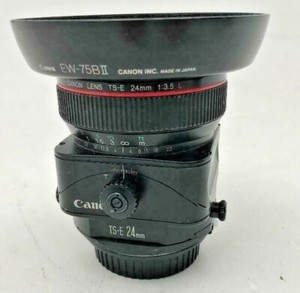 Canon EF 24mm L f3.5 TSE lens