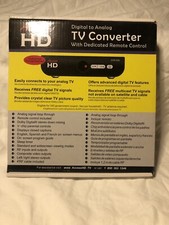 Access HD Digital To Analog TV Converter w Dedicated Remote Control DTA1030D