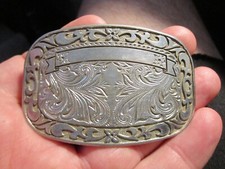 VINTAGE BELT BUCKLE WESTERN THEME  - GW-20