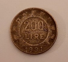 Italia Repubblica - 200 Lire 1991 - M045